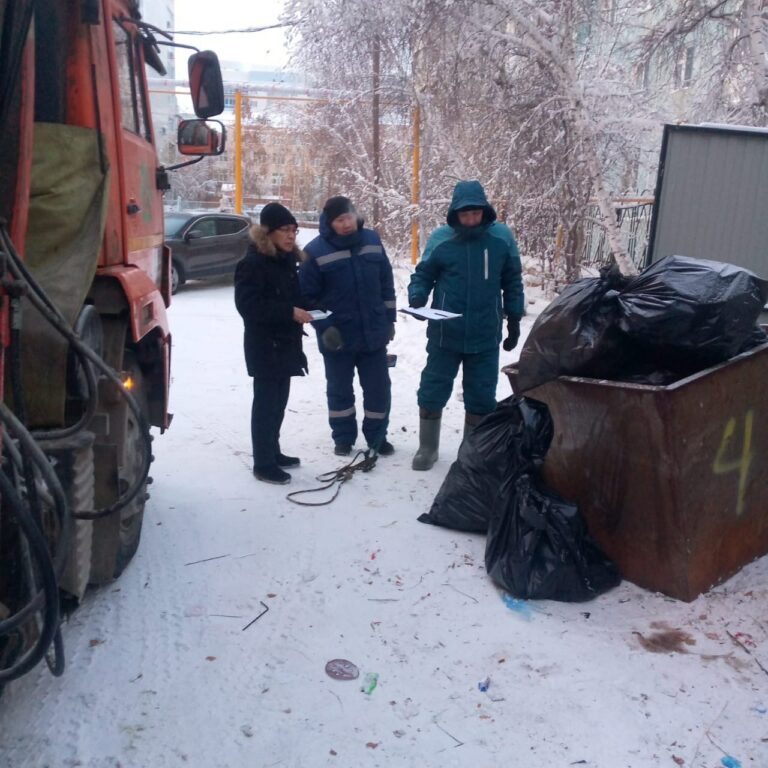 Зимние замеры ТКО