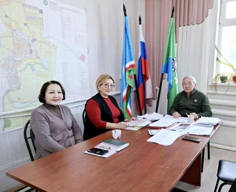 Рабочий визит в с. Саскылах