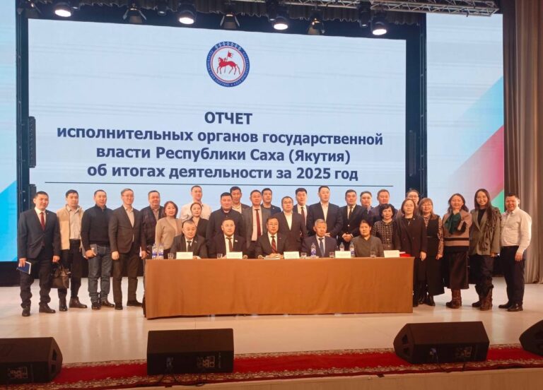 В Намском районе завершился отчет Правительства Якутии